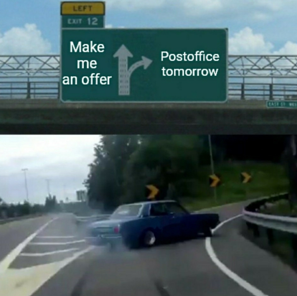 Post office tomorrow :)